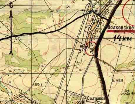 Братская могила в с. Волковское